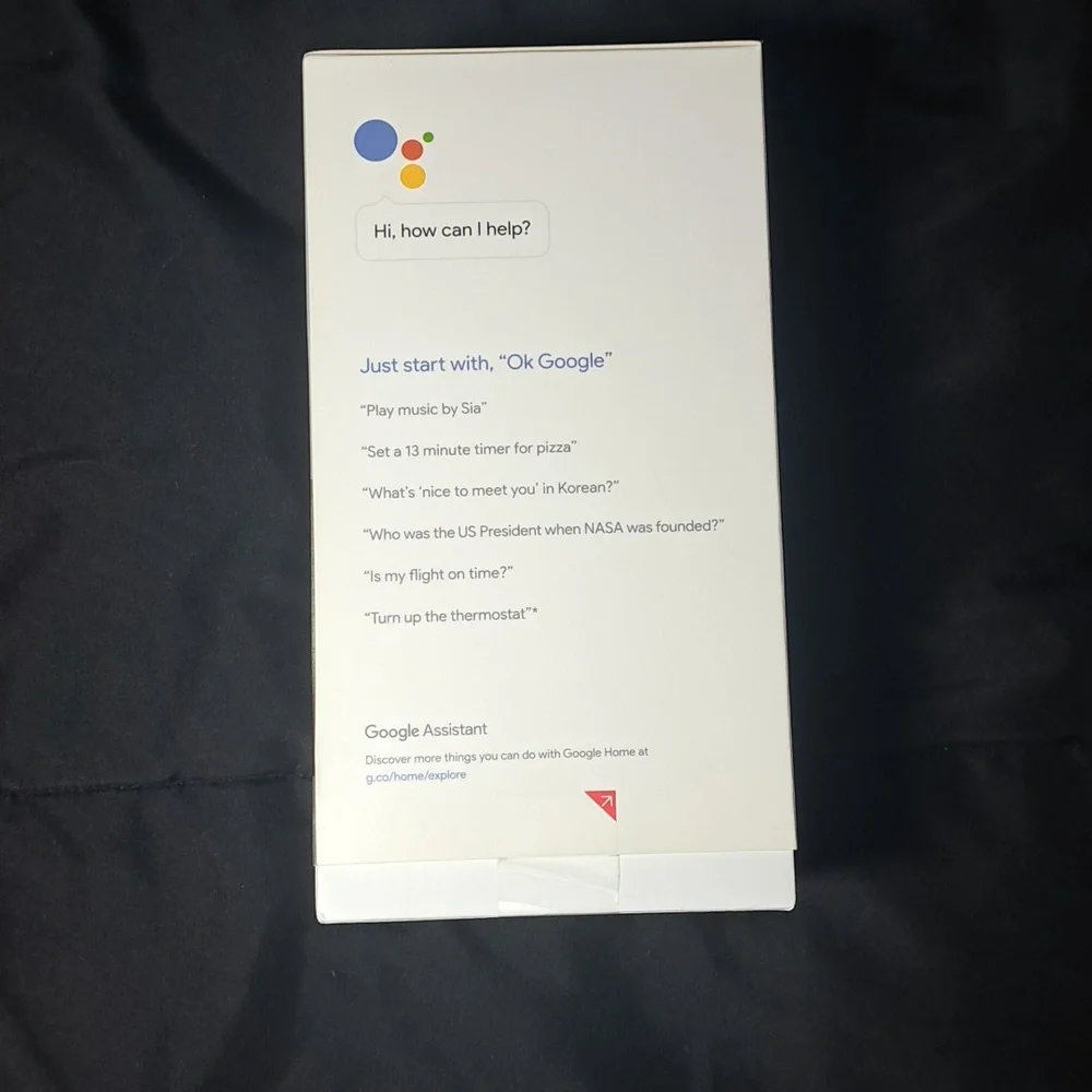 NIB Original Google Home Smart Speaker